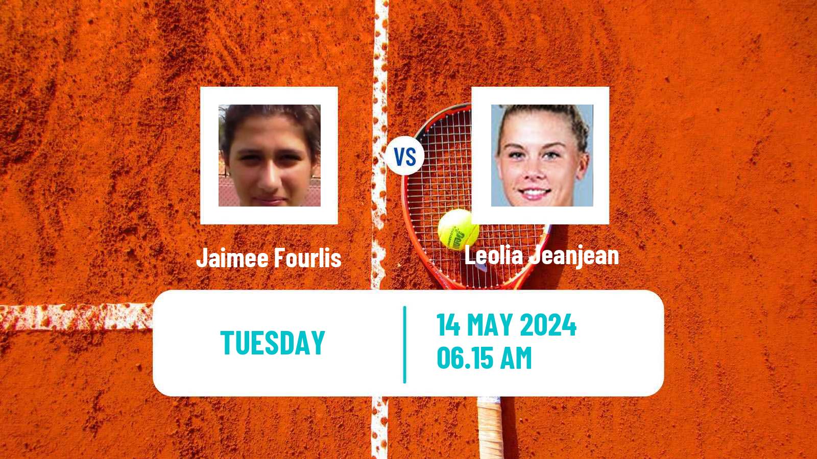 Tennis ITF W75 Zagreb Women 2024 Jaimee Fourlis - Leolia Jeanjean