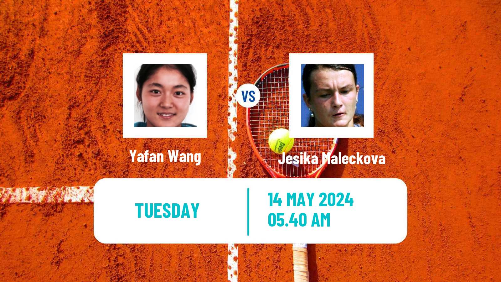 Tennis Parma Challenger Women Yafan Wang - Jesika Maleckova