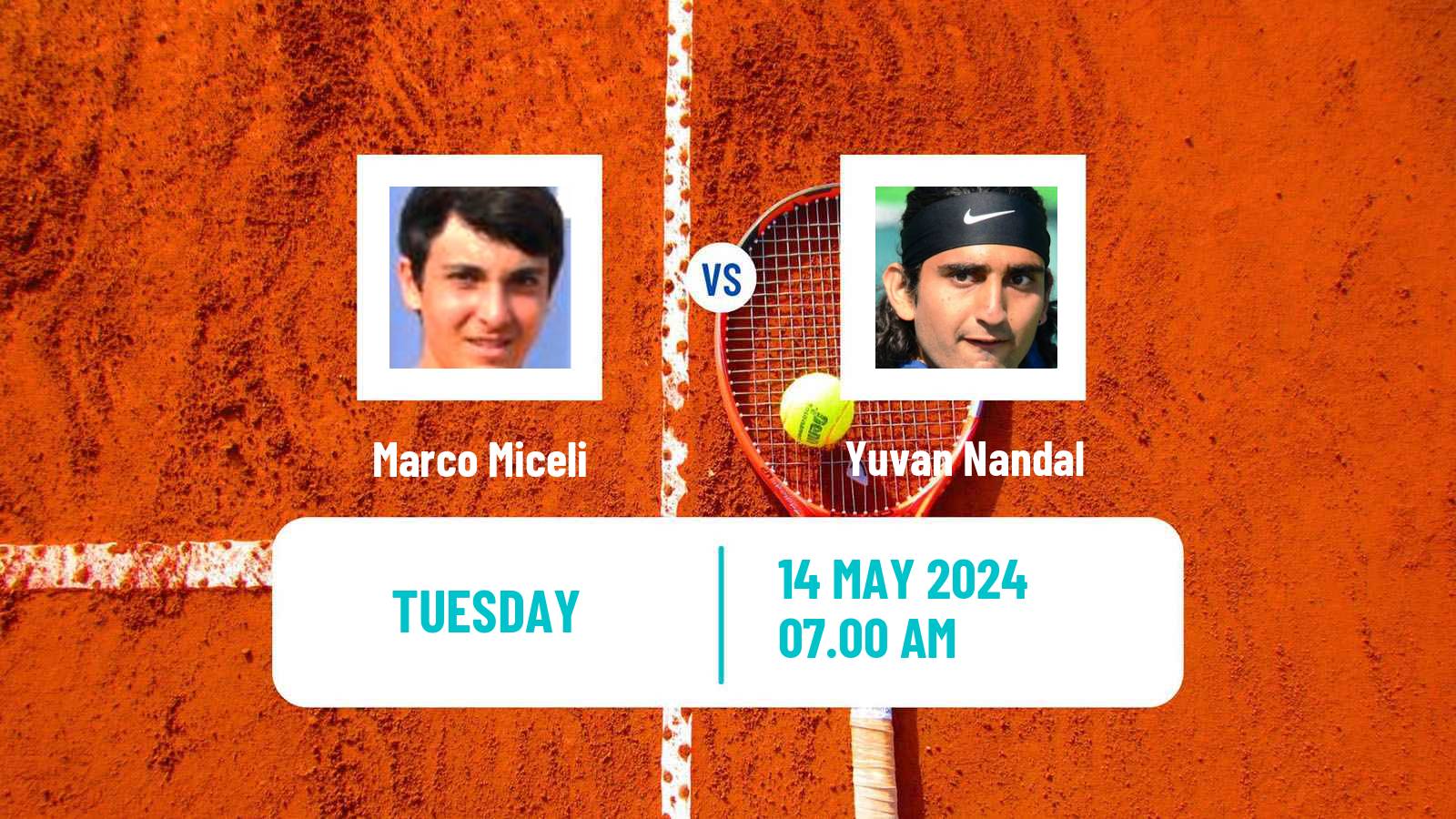 Tennis ITF M15 Kalmar Men 2024 Marco Miceli - Yuvan Nandal