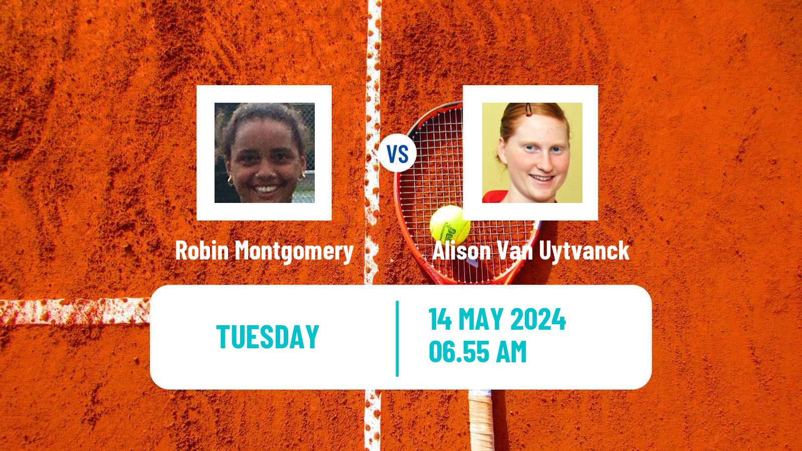 Tennis ITF W100 Madrid Women 2024 Robin Montgomery - Alison Van Uytvanck
