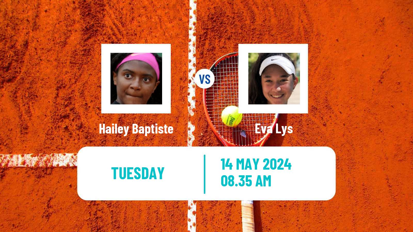 Tennis ITF W100 Madrid Women 2024 Hailey Baptiste - Eva Lys