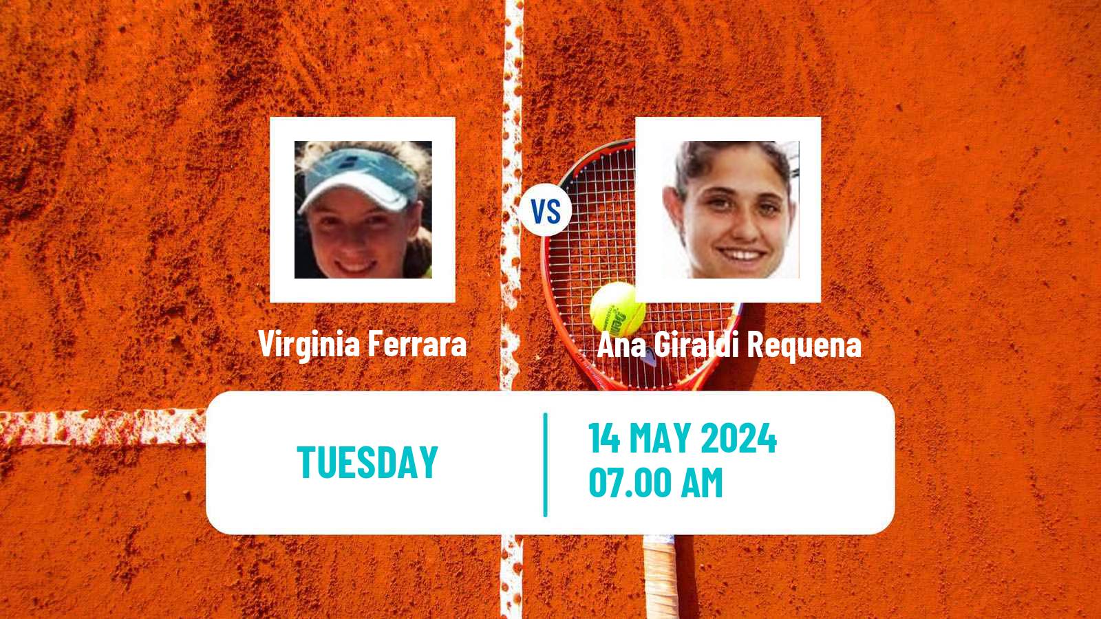 Tennis ITF W15 Kursumlijska Banja 5 Women 2024 Virginia Ferrara - Ana Giraldi Requena