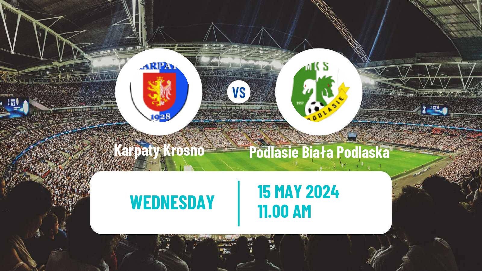 Soccer Polish Division 3 - Group IV Karpaty Krosno - Podlasie Biała Podlaska