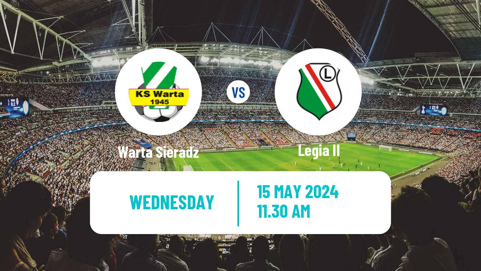 Soccer Polish Division 3 - Group I Warta Sieradz - Legia II
