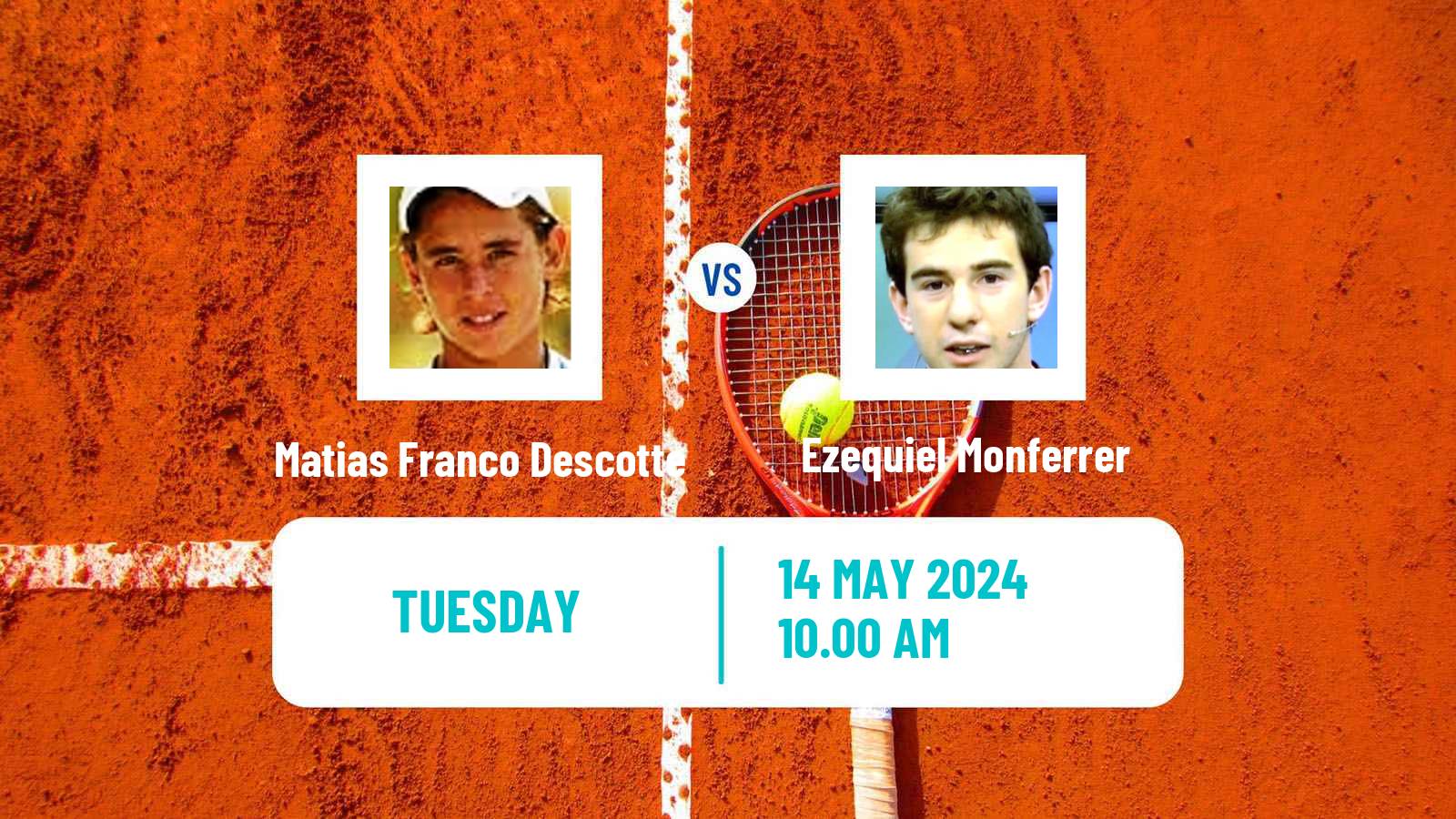 Tennis ITF M15 Neuquen Men Matias Franco Descotte - Ezequiel Monferrer