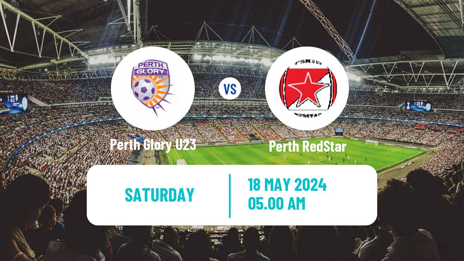 Soccer Australian NPL Western Australia Perth Glory U23 - Perth RedStar
