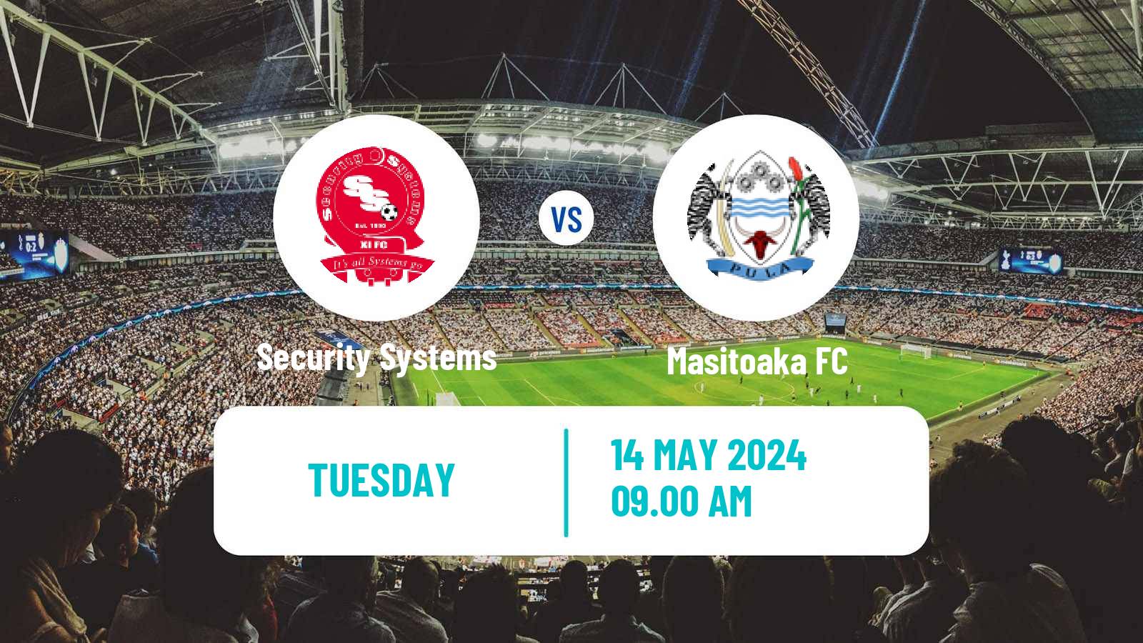 Soccer Botswana Premier League Security Systems - Masitoaka