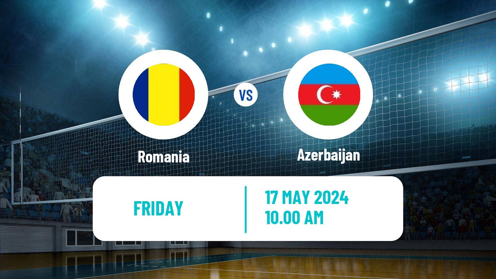 Volleyball Golden European League Volleyball Romania - Azerbaijan