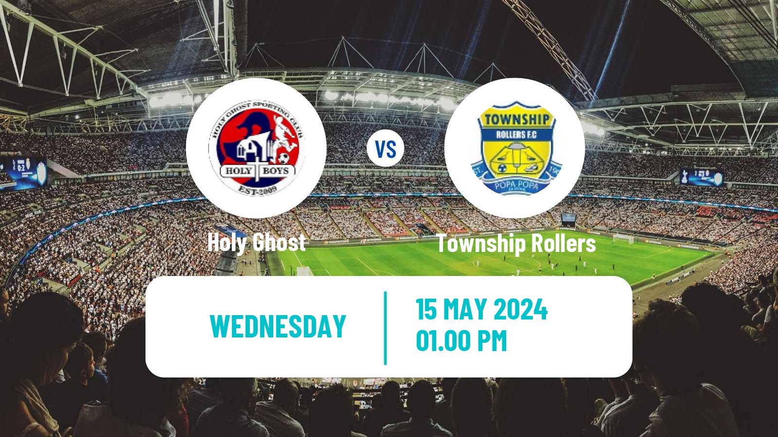 Soccer Botswana Premier League Holy Ghost - Township Rollers
