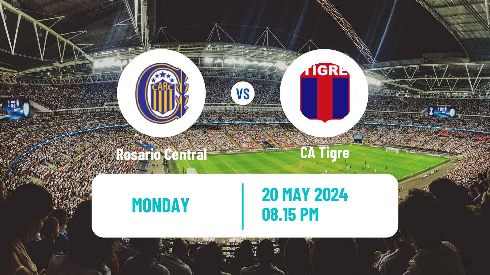 Soccer Argentinian Liga Profesional Rosario Central - Tigre