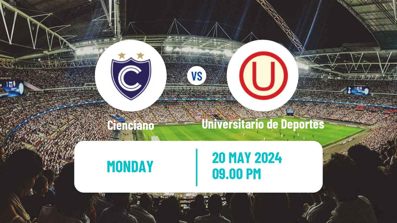 Soccer Peruvian Liga 1 Cienciano - Universitario de Deportes