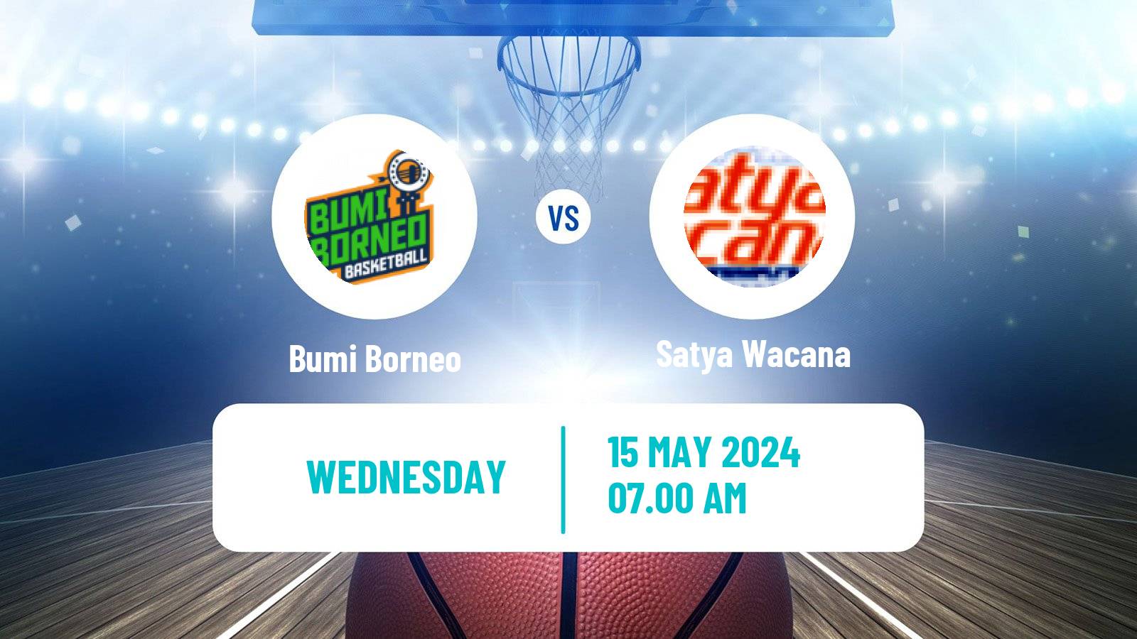Basketball Indonesian IBL Bumi Borneo - Satya Wacana