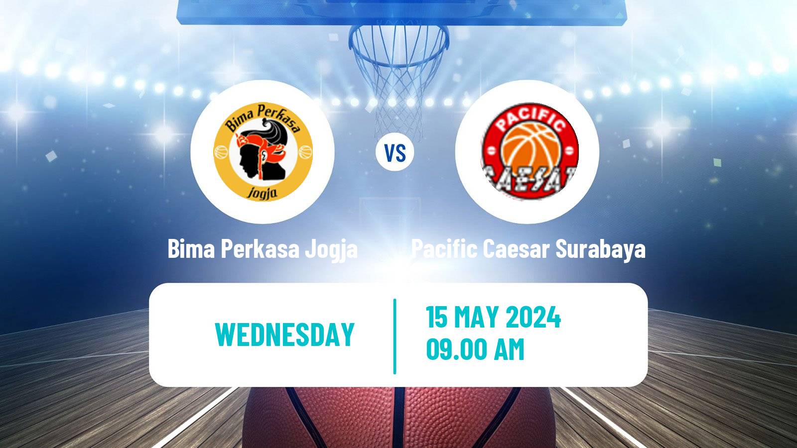 Basketball Indonesian IBL Bima Perkasa Jogja - Pacific Caesar Surabaya