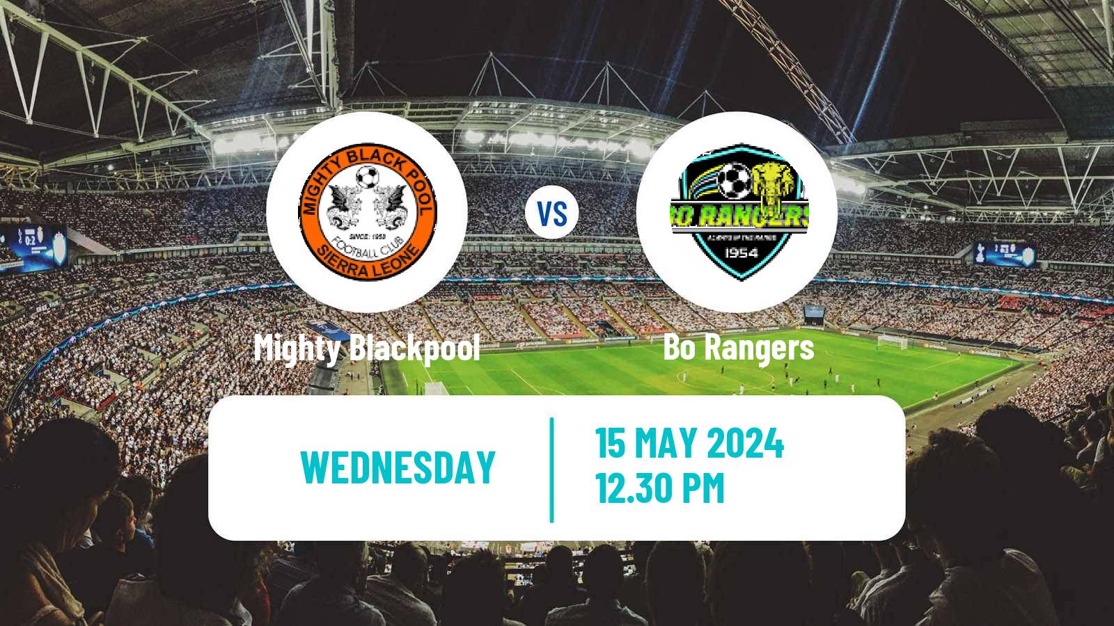 Soccer Sierra Leone Premier League Mighty Blackpool - Bo Rangers