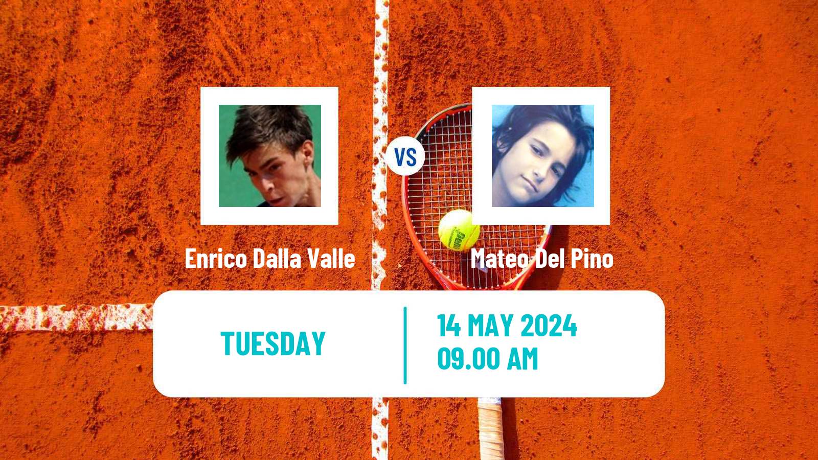 Tennis ITF M25 Reggio Emilia Men Enrico Dalla Valle - Mateo Del Pino