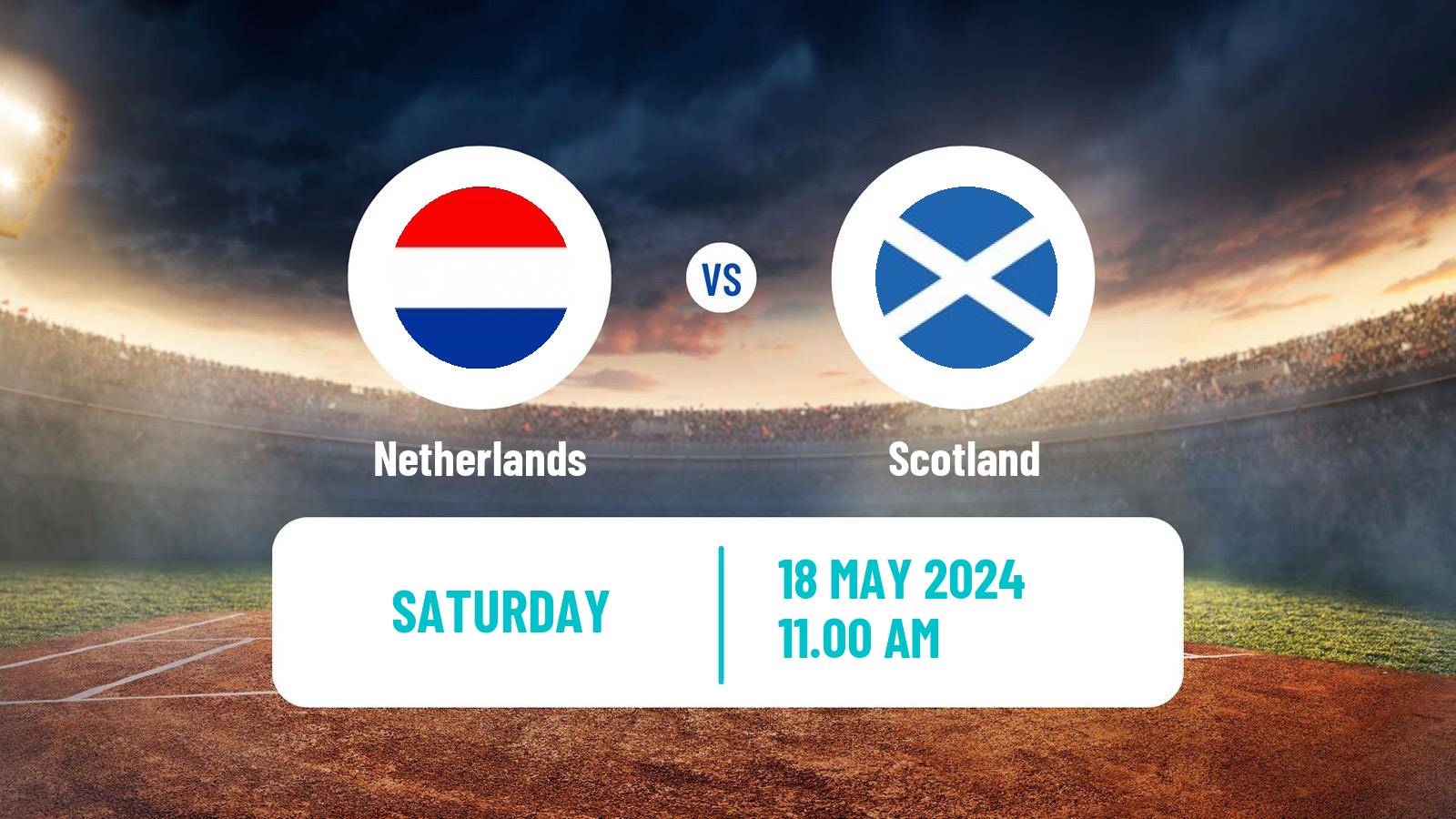 Cricket T20 Tri-Series Netherlands Netherlands - Scotland