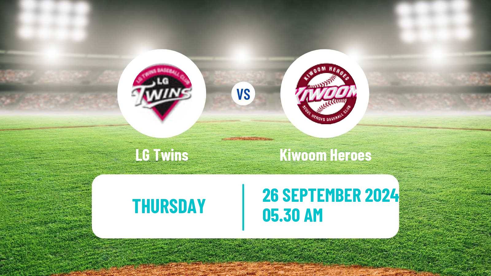 Baseball KBO LG Twins - Kiwoom Heroes