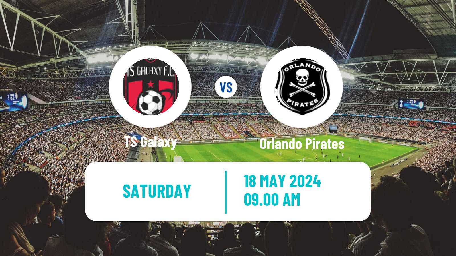 Soccer South African Premier Soccer League TS Galaxy - Orlando Pirates