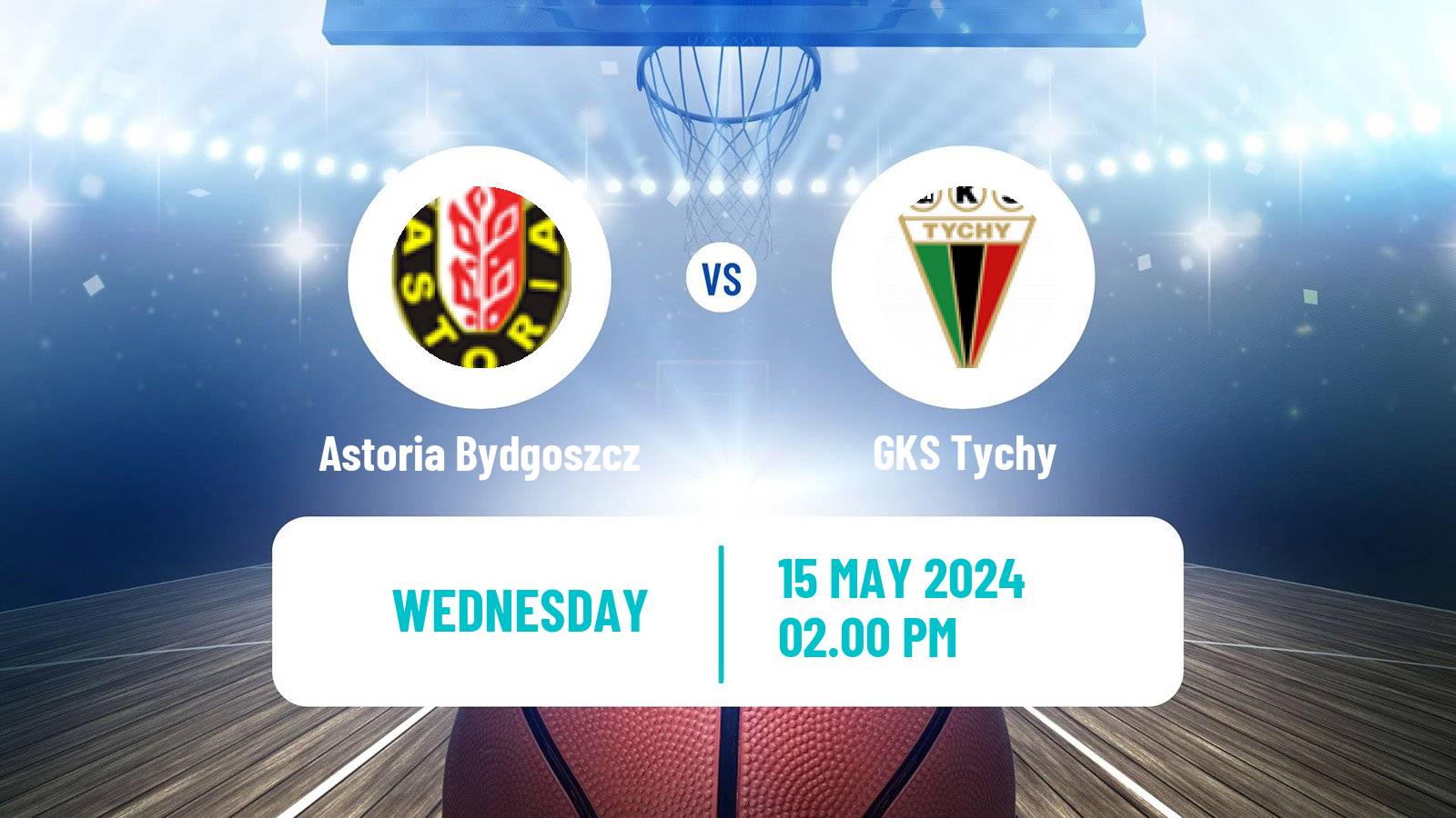 Basketball Polish 1 Liga Basketball Astoria Bydgoszcz - GKS Tychy