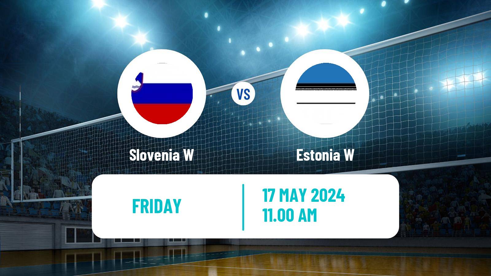 Volleyball Golden European League Volleyball Women Slovenia W - Estonia W