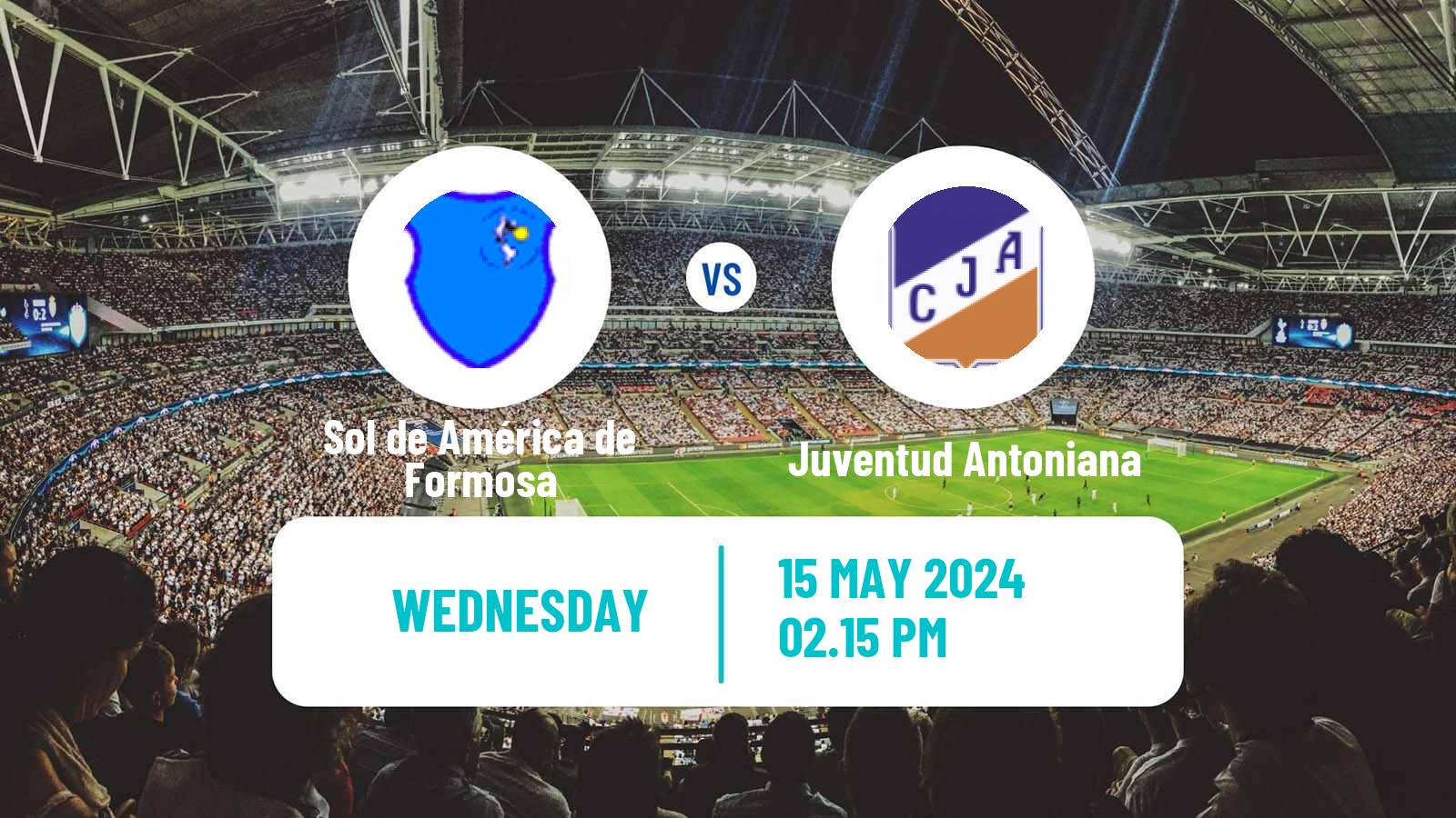 Soccer Argentinian Torneo Federal Sol de América de Formosa - Juventud Antoniana