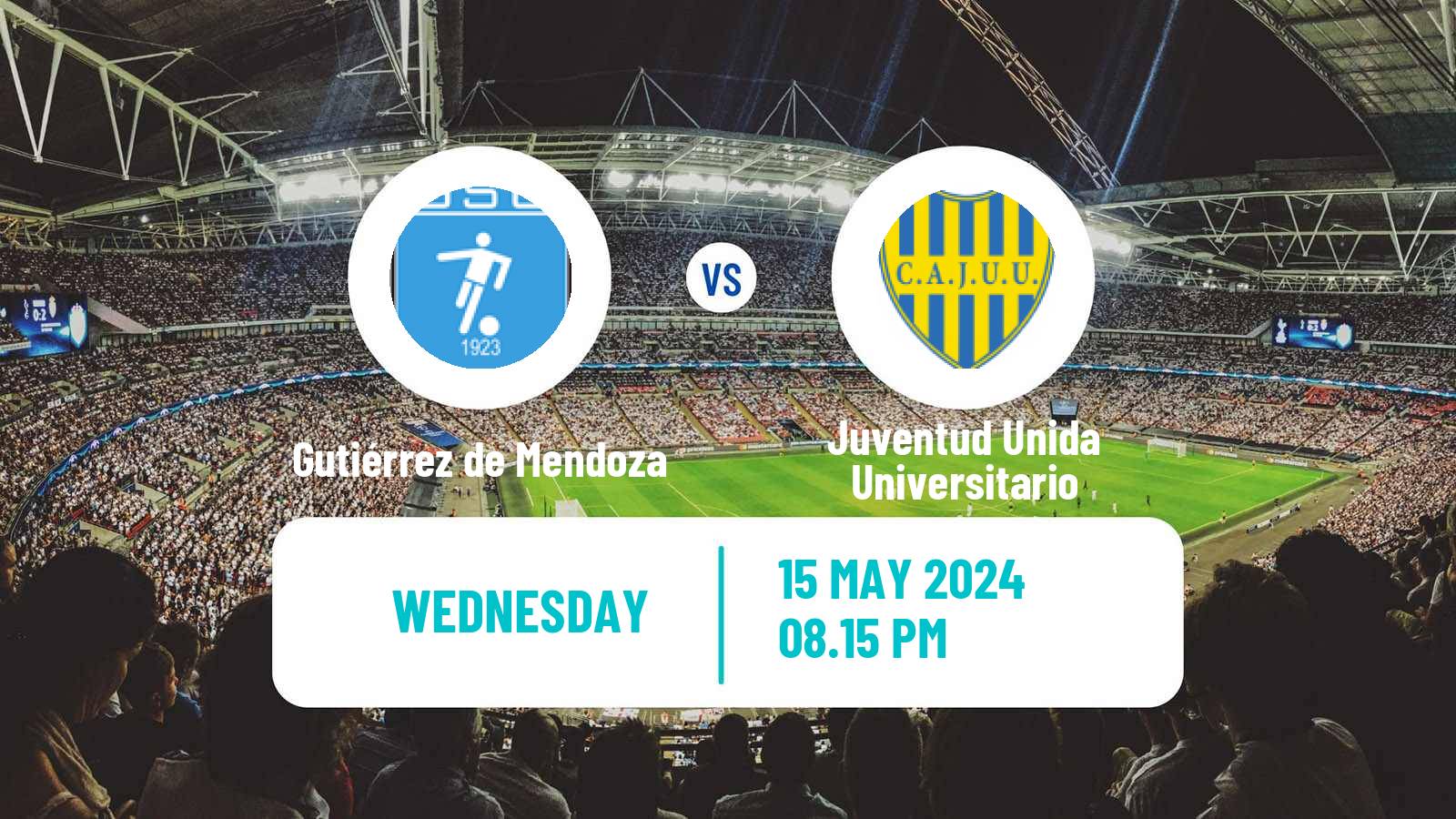 Soccer Argentinian Torneo Federal Gutiérrez de Mendoza - Juventud Unida Universitario