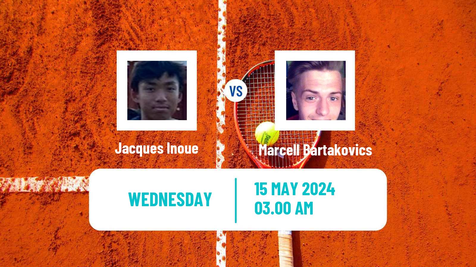 Tennis ITF M15 Prijedor Men Jacques Inoue - Marcell Bartakovics