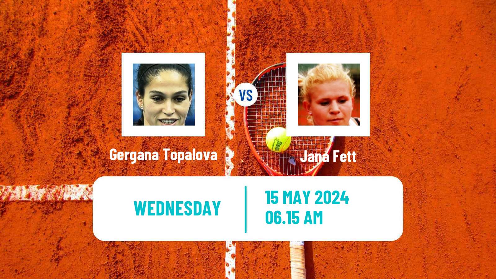 Tennis ITF W75 Zagreb Women Gergana Topalova - Jana Fett