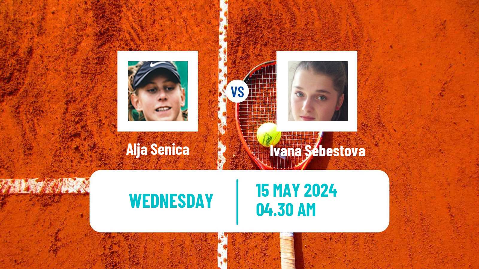 Tennis ITF W15 Kranjska Gora Women Alja Senica - Ivana Sebestova