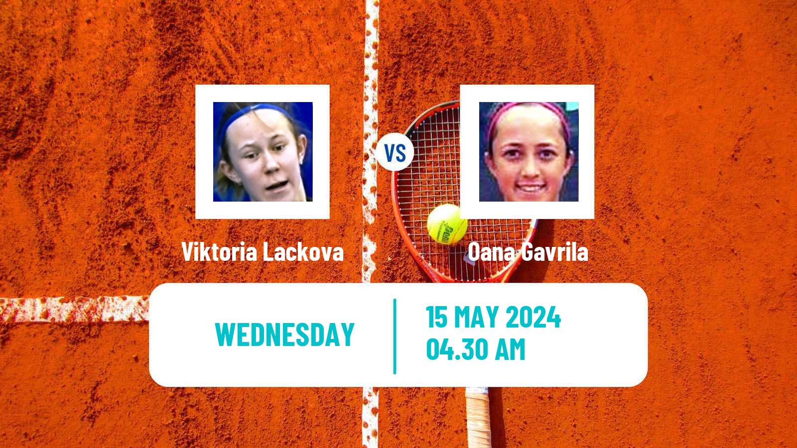 Tennis ITF W15 Kranjska Gora Women Viktoria Lackova - Oana Gavrila