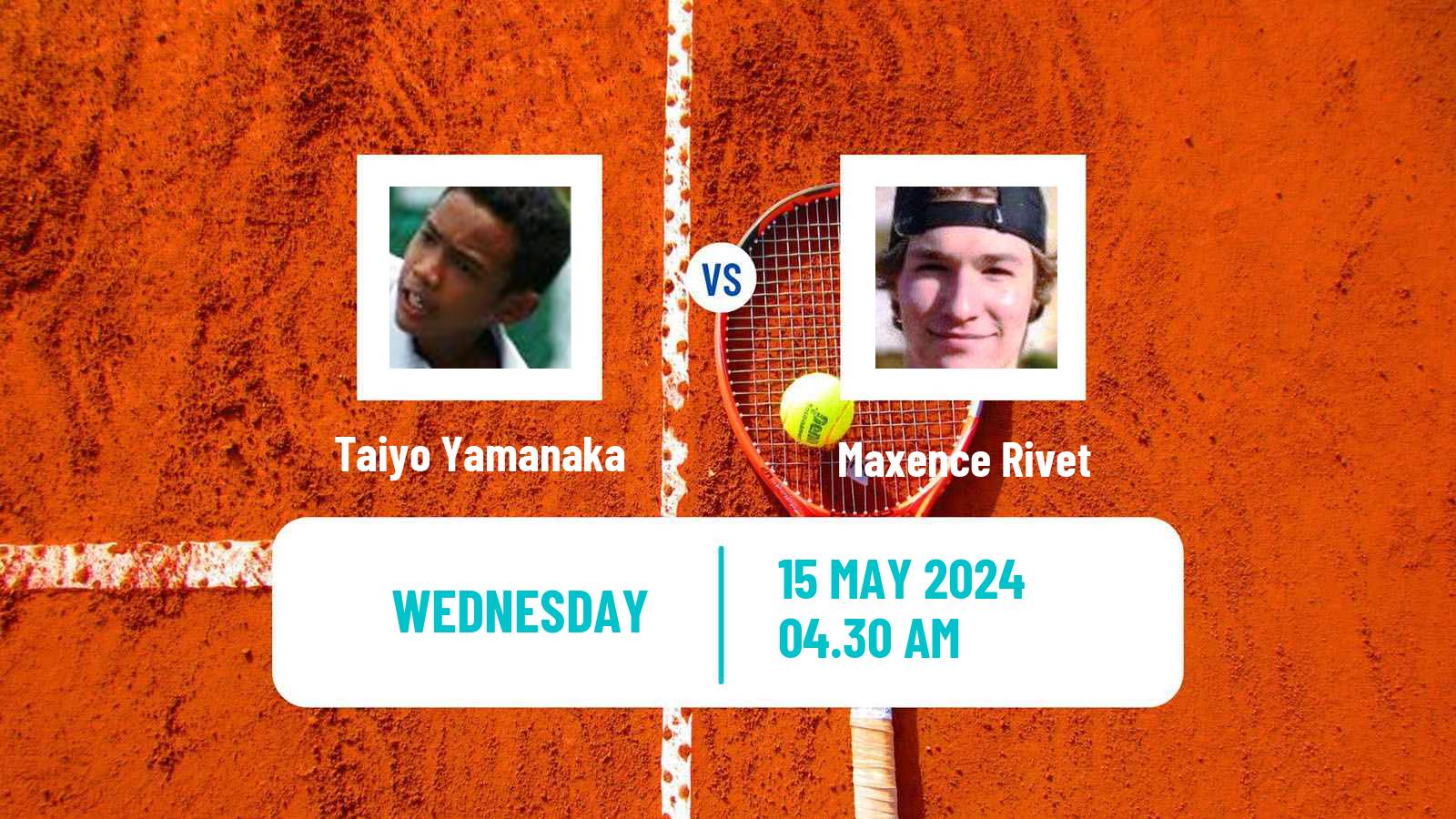 Tennis ITF M15 Monastir 20 Men Taiyo Yamanaka - Maxence Rivet