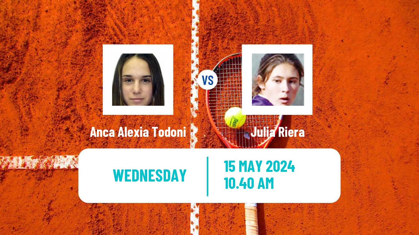 Tennis ITF W100 Madrid Women Anca Alexia Todoni - Julia Riera