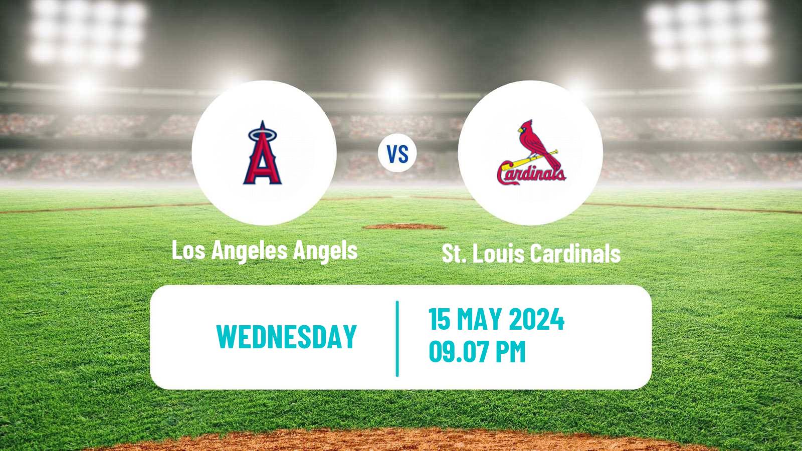 Baseball MLB Los Angeles Angels - St. Louis Cardinals