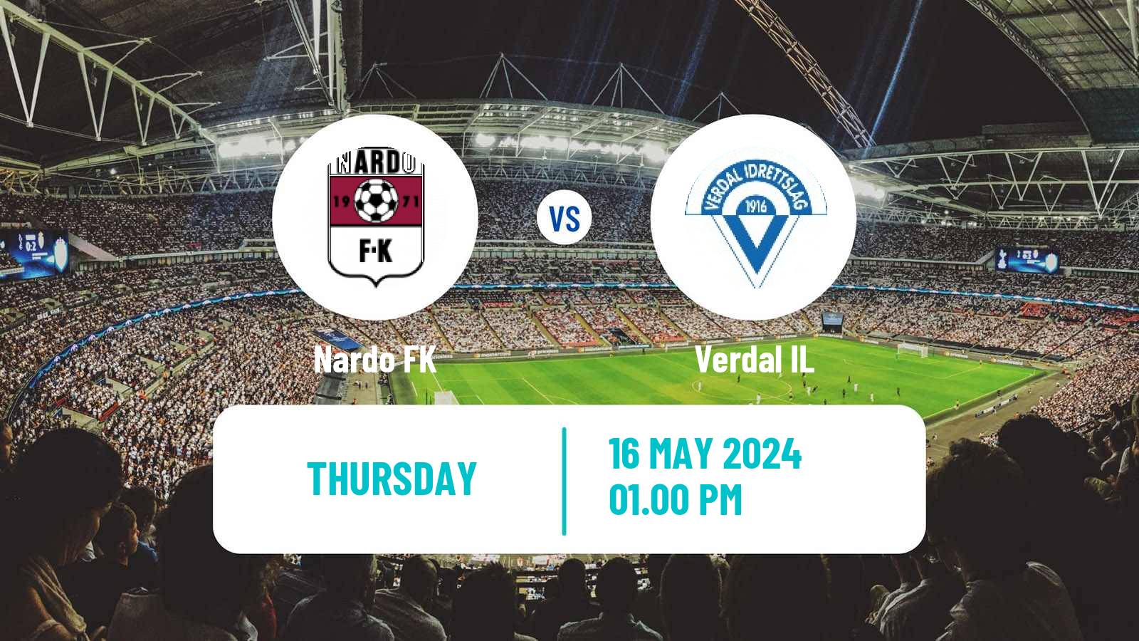 Soccer Norwegian Division 3 - Group 4 Nardo - Verdal