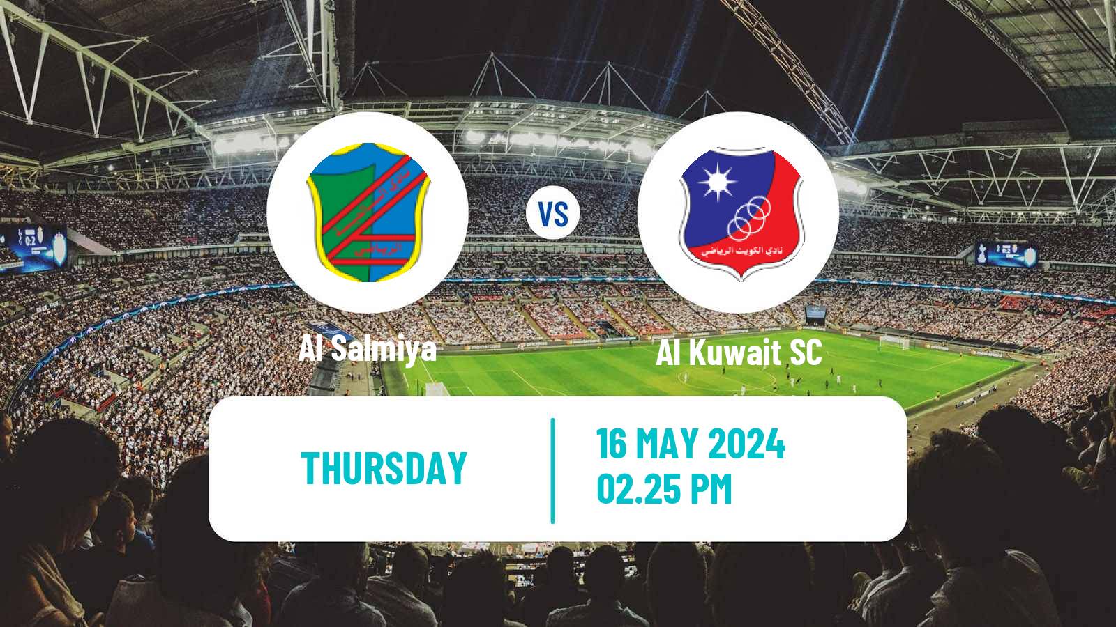 Soccer Kuwaiti Premier League Al Salmiya - Al Kuwait