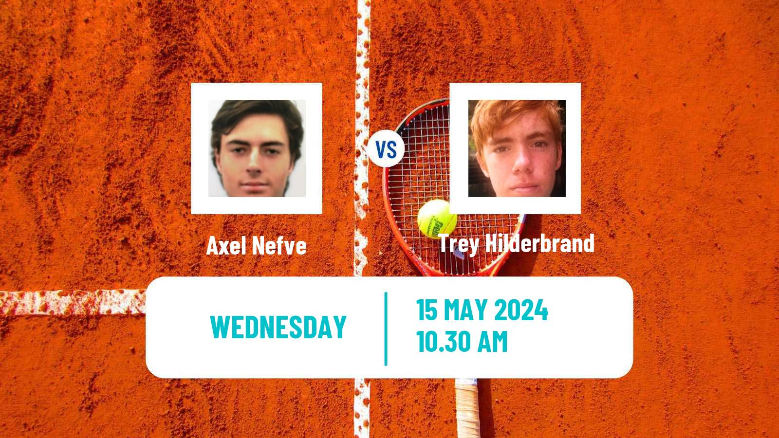 Tennis ITF M25 Pensacola Fl Men Axel Nefve - Trey Hilderbrand