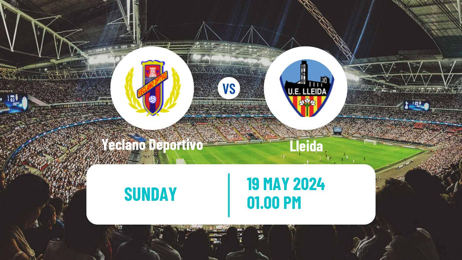 Soccer Spanish Segunda RFEF - Group 1 Yeclano Deportivo - Lleida
