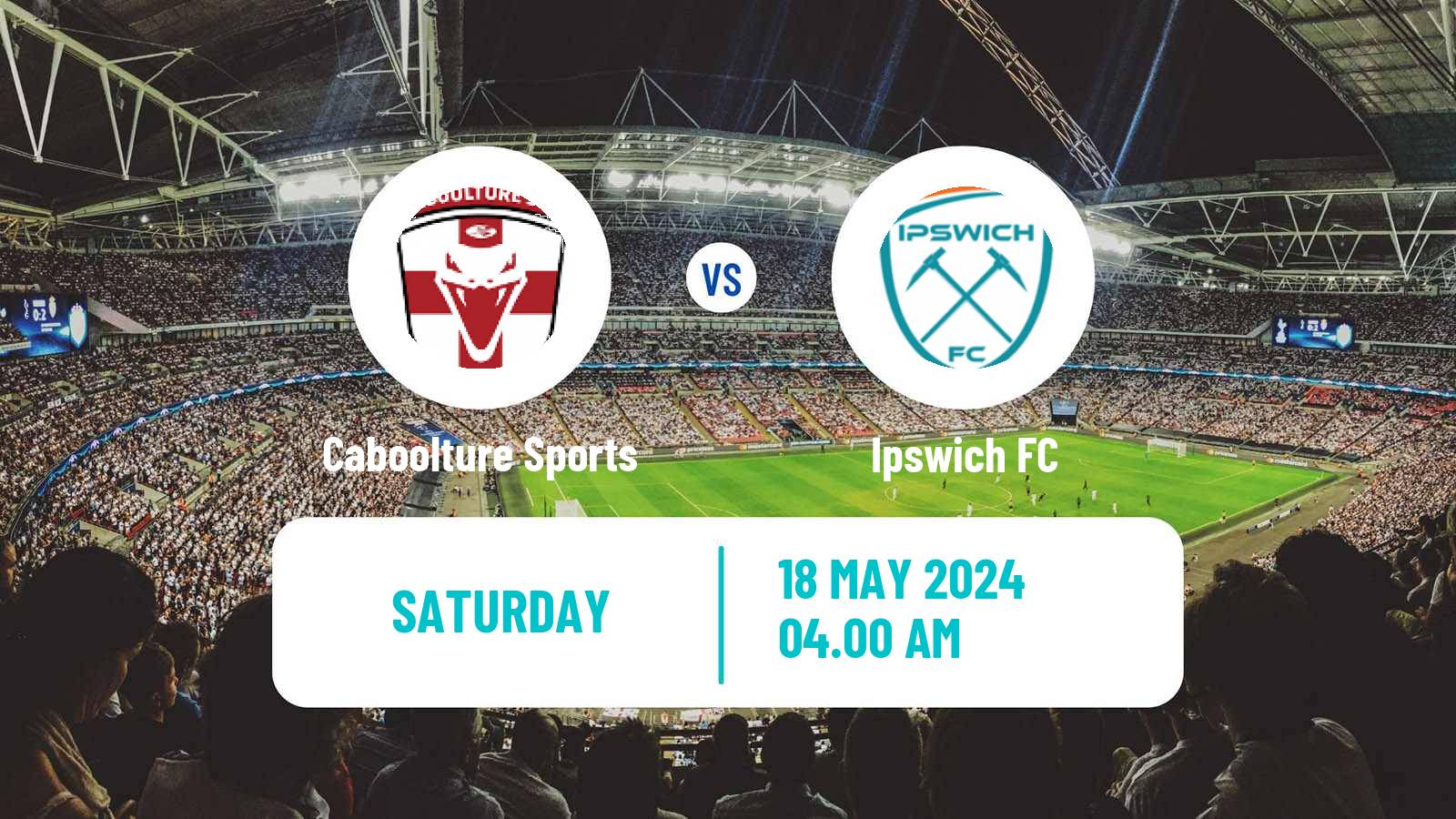 Soccer Australian Queensland Premier League Caboolture Sports - Ipswich FC