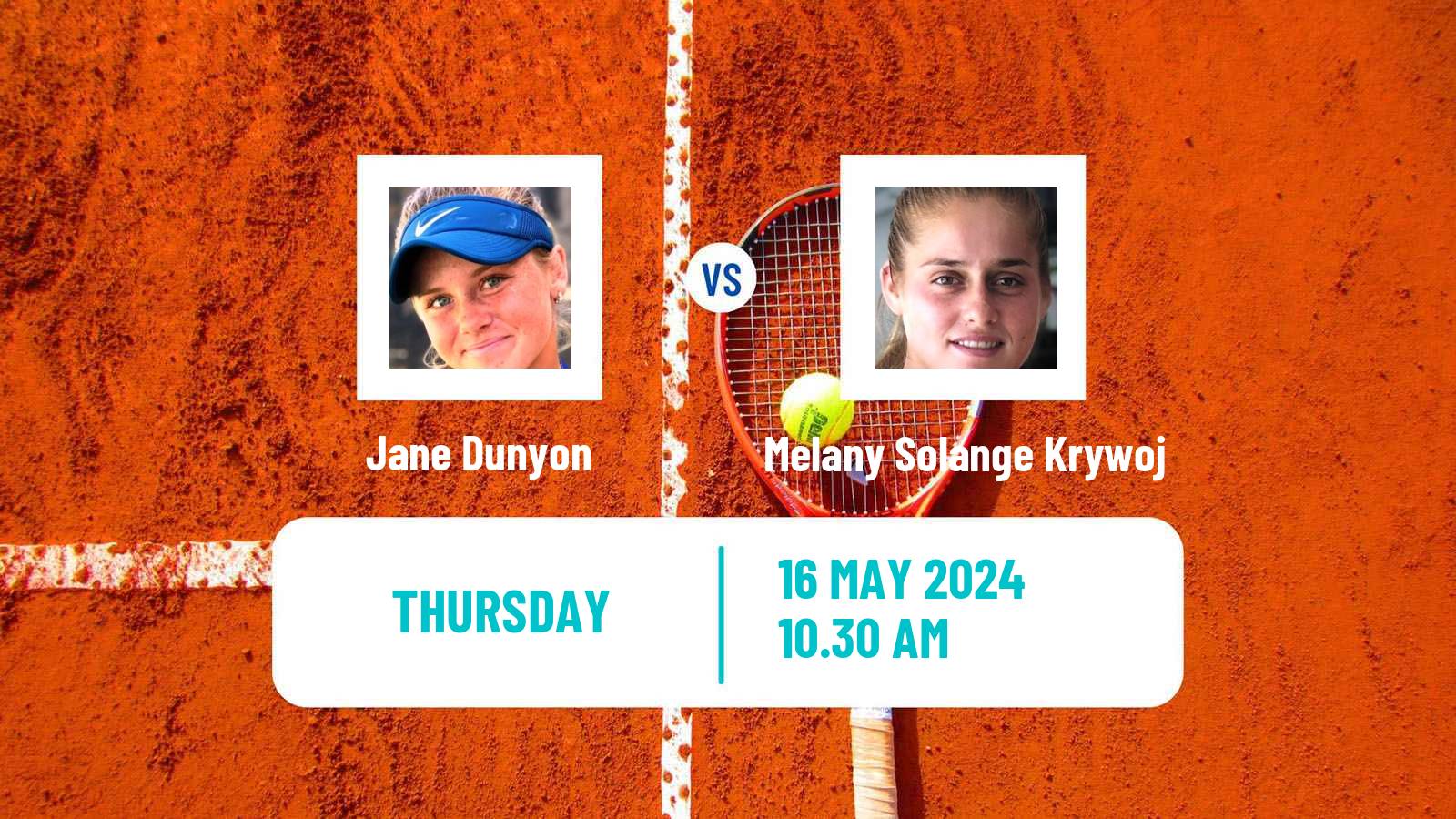 Tennis ITF W35 Bethany Beach De Women Jane Dunyon - Melany Solange Krywoj