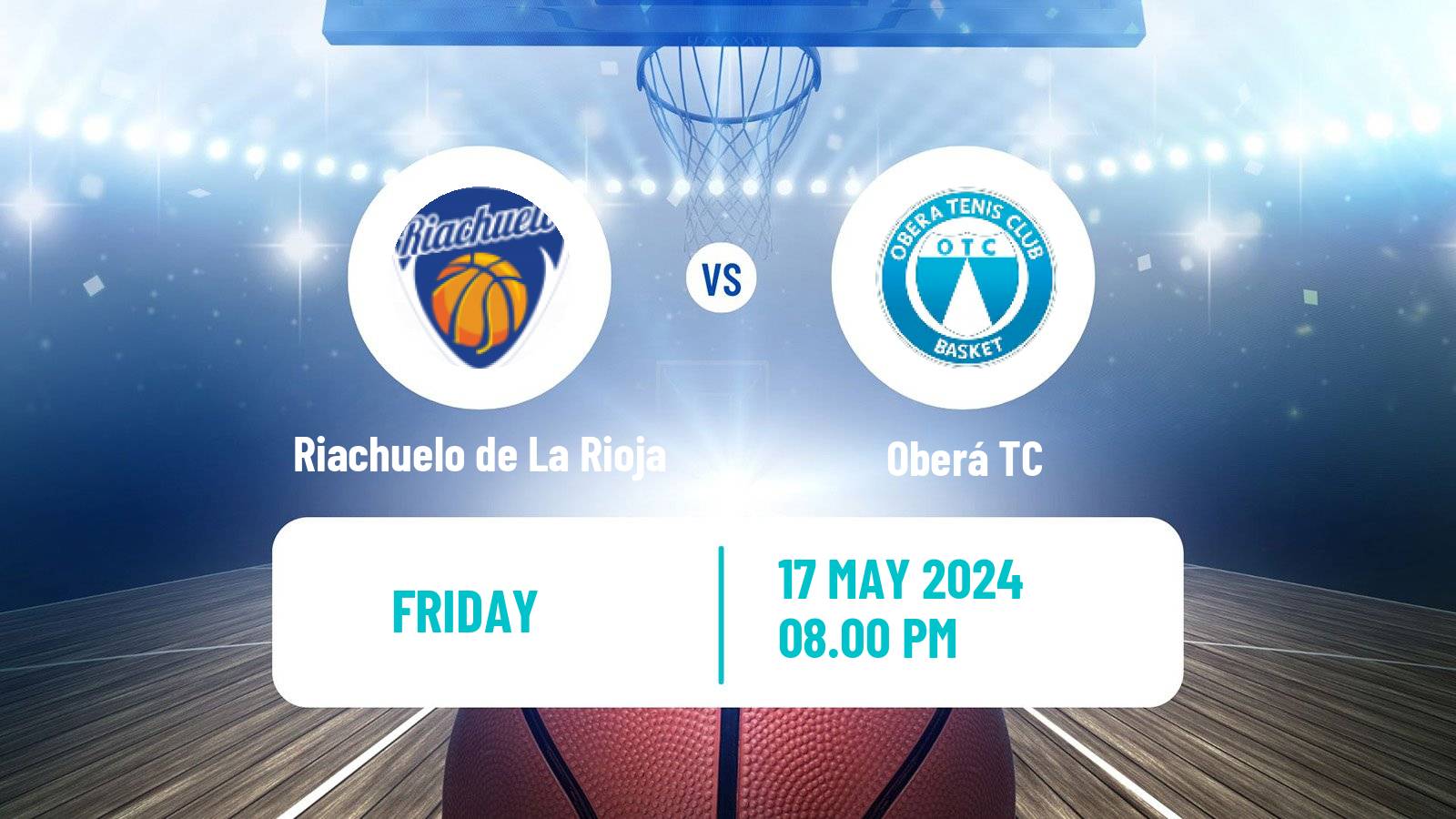 Basketball Argentinian LNB Riachuelo de La Rioja - Oberá TC