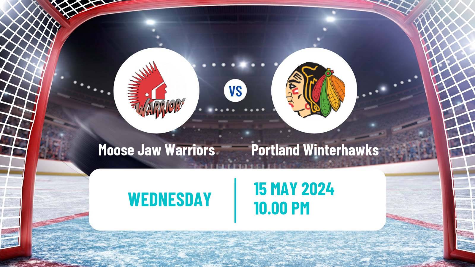 Hockey WHL Moose Jaw Warriors - Portland Winterhawks
