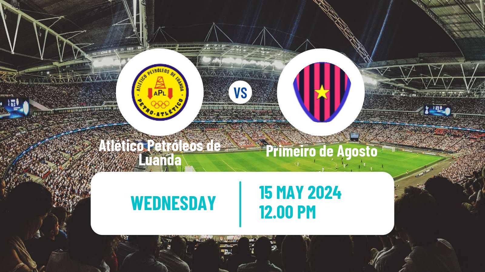 Soccer Angolan Girabola Atlético Petróleos de Luanda - Primeiro de Agosto