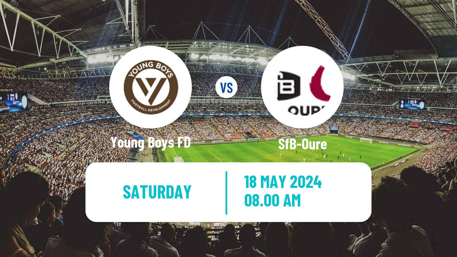 Soccer Danish 3 Division Young Boys FD - SfB-Oure