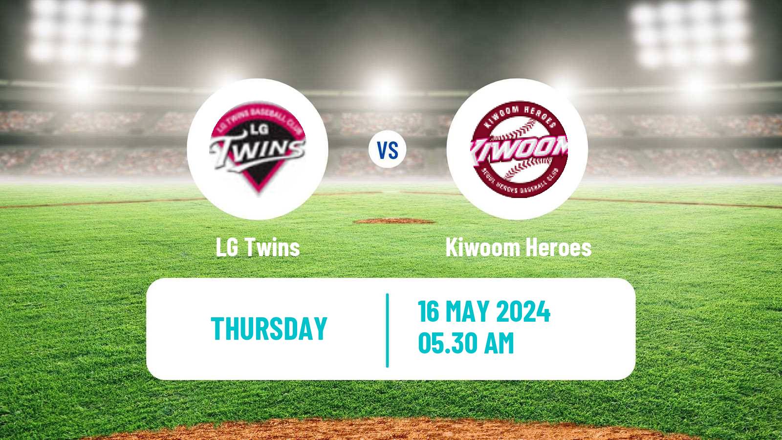 Baseball KBO LG Twins - Kiwoom Heroes