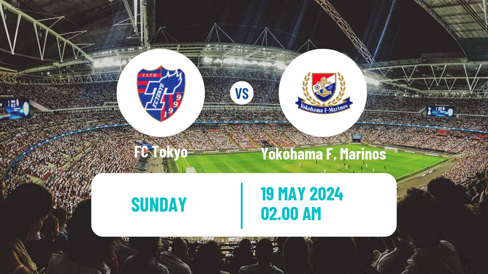 Soccer Japan J1 League Tokyo - Yokohama F. Marinos