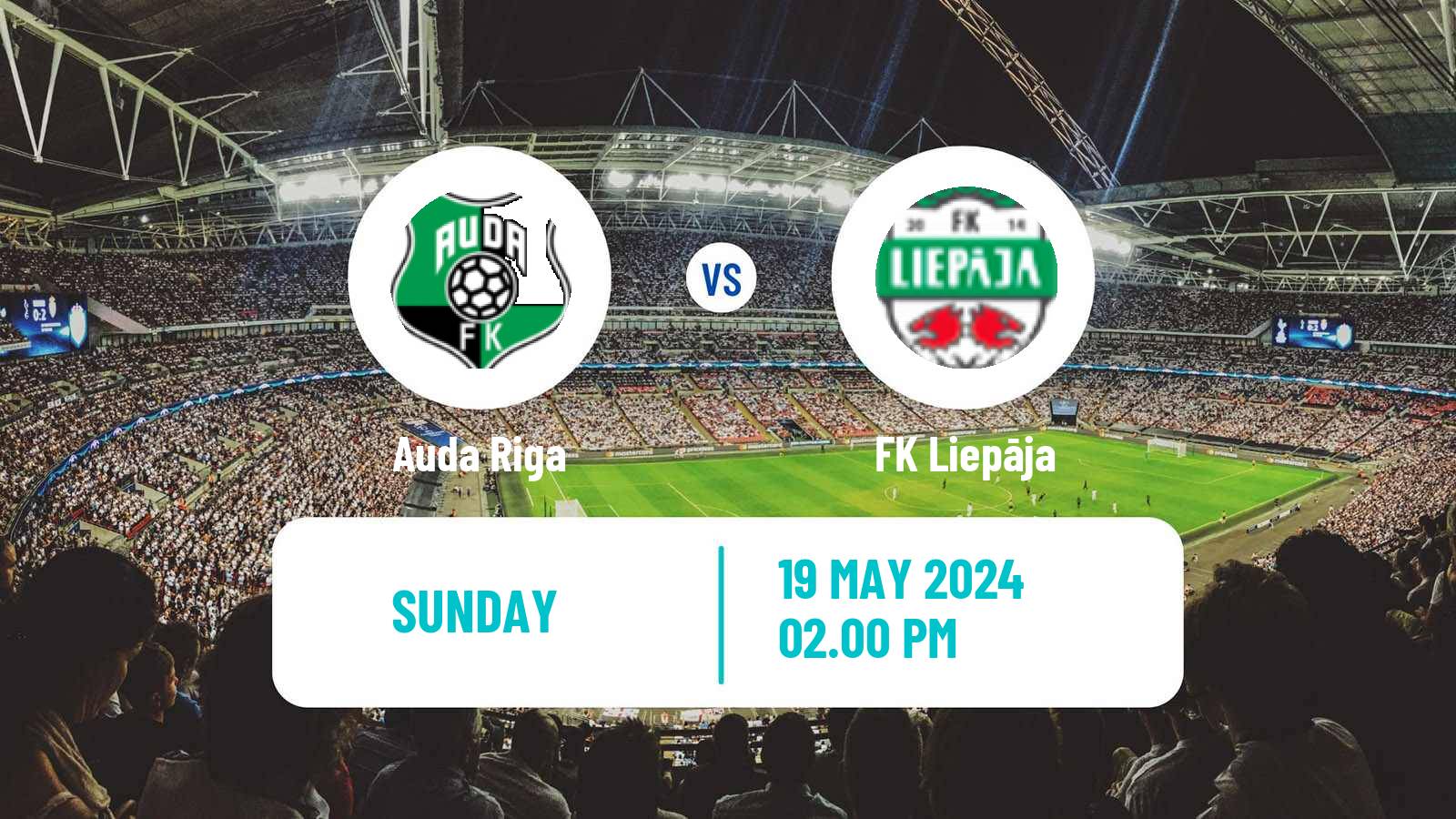 Soccer Latvian Virsliga Auda Riga - Liepāja