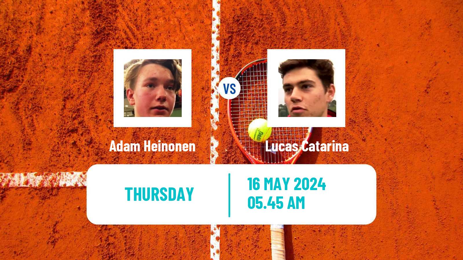 Tennis ITF M15 Kalmar Men Adam Heinonen - Lucas Catarina
