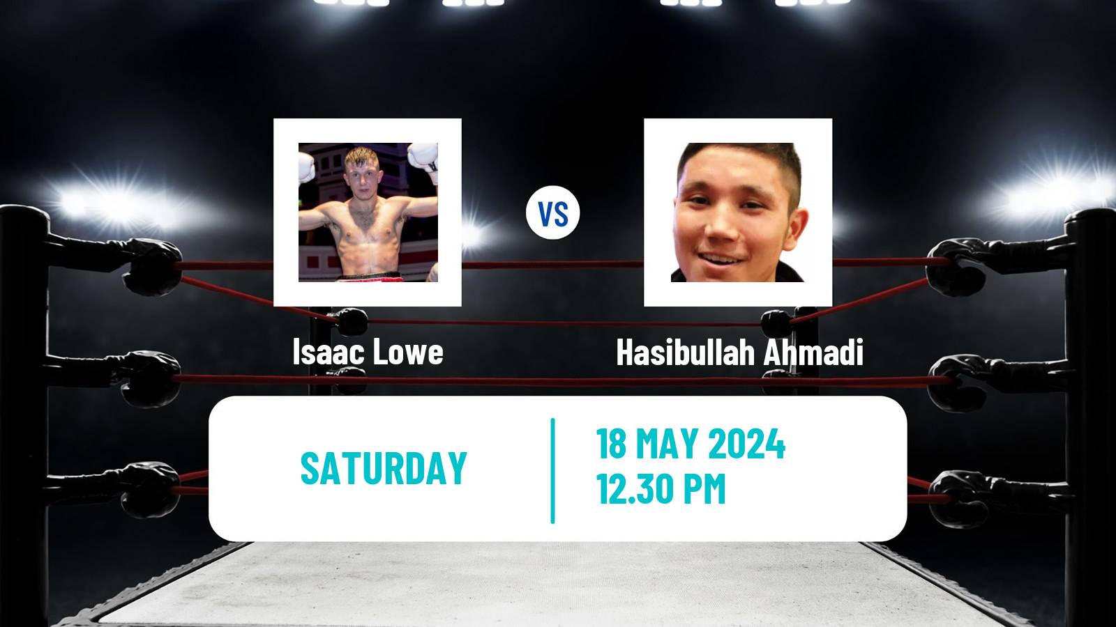 Boxing Featherweight Others Matches Men Isaac Lowe - Hasibullah Ahmadi