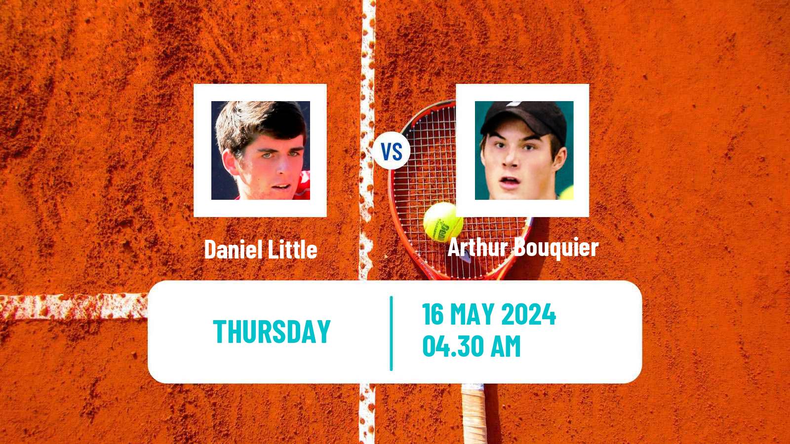 Tennis ITF M15 Monastir 20 Men Daniel Little - Arthur Bouquier