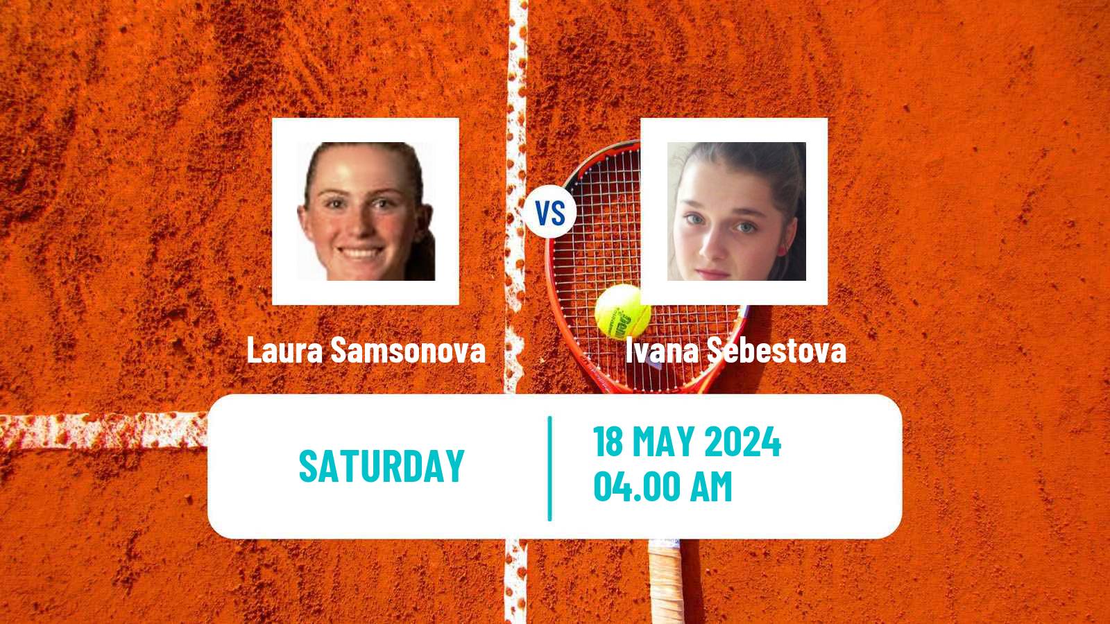 Tennis ITF W15 Kranjska Gora Women Laura Samsonova - Ivana Sebestova
